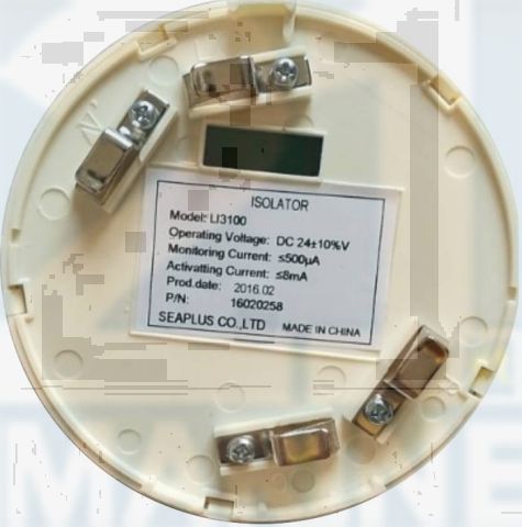 JOHNSON CONTROL TYCO SEAPLUS FIRE ALARM SYSTEM ISOLATOR LI3100 TYPE